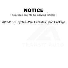 Charger l&#39;image dans la galerie, Kit de jambe de force avant et de ressorts hélicoïdaux pour Toyota RAV4 2013-2018, exclut l&#39;ensemble sport 