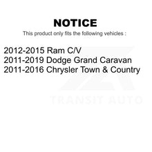 Charger l&#39;image dans la galerie, Front Tie Rod End Boots Kit For Dodge Grand Caravan Chrysler Town &amp; Country Ram