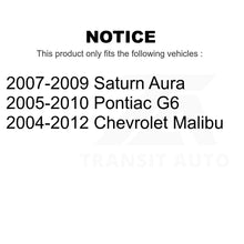 Charger l&#39;image dans la galerie, Front Tie Rod End And Boots Kit For Chevrolet Malibu Pontiac G6 Saturn Aura