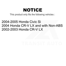 Charger l&#39;image dans la galerie, Front Wheel Bearing And Tie Rod End Kit For Honda Civic CR-V