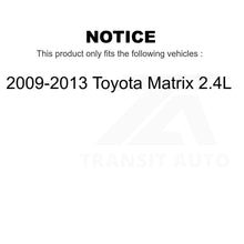 Charger l&#39;image dans la galerie, Front Wheel Bearing And Tie Rod End Kit For 2009-2013 Toyota Matrix 2.4L