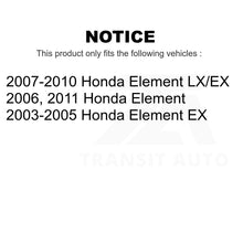 Charger l&#39;image dans la galerie, Front Wheel Bearing And Tie Rod End Kit For Honda Element