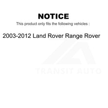 Charger l&#39;image dans la galerie, Front Wheel Bearing And Tie Rod End Kit For 2003-2012 Land Rover Range