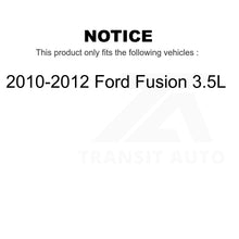 Charger l&#39;image dans la galerie, Front Wheel Bearing And Tie Rod End Kit For 2010-2012 Ford Fusion 3.5L