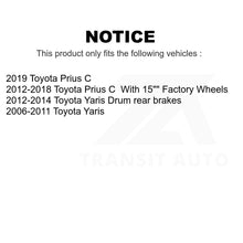 Charger l&#39;image dans la galerie, Front Wheel Bearing And Tie Rod End Kit For Toyota Yaris Prius C