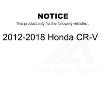 Charger l&#39;image dans la galerie, Front Wheel Bearing And Tie Rod End Kit For 2012-2018 Honda CR-V