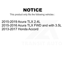 Charger l&#39;image dans la galerie, Front Wheel Bearing And Tie Rod End Kit For Honda Accord Acura TLX