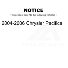 Load image into Gallery viewer, Front Wheel Bearing And Tie Rod End Kit For 2004-2006 Chrysler Pacifica