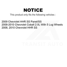 Charger l&#39;image dans la galerie, Front Wheel Bearing And Tie Rod End Kit For Chevrolet Cobalt HHR