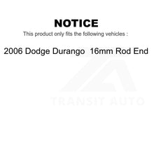 Load image into Gallery viewer, Front Wheel Bearing And Tie Rod End Kit For 2006 Dodge Durango 16mm