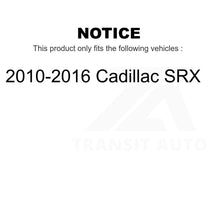 Charger l&#39;image dans la galerie, Front Wheel Bearing And Tie Rod End Kit For 2010-2016 Cadillac SRX