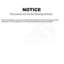 Load image into Gallery viewer, Front Wheel Bearing And Tie Rod End Kit For Mitsubishi Lancer