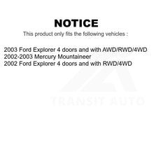 Load image into Gallery viewer, Front Wheel Bearing And Tie Rod End Kit For Ford Explorer Mercury Mountaineer