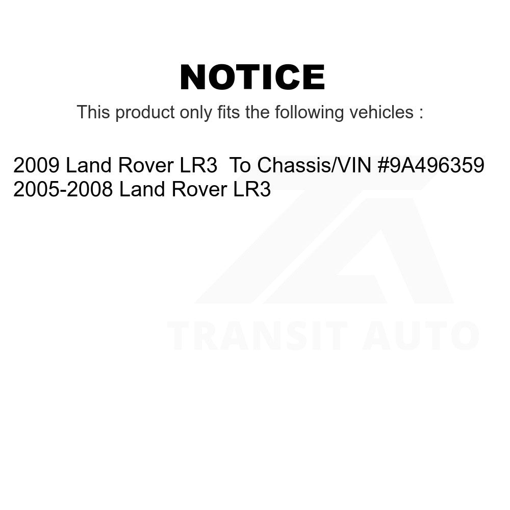 Front Wheel Bearing And Tie Rod End Kit For Land Rover LR3
