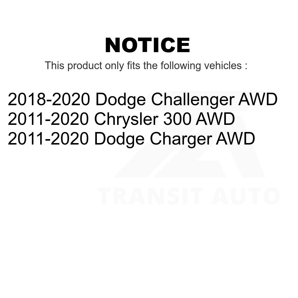 Front Wheel Bearing & Tie Rod End Kit For Dodge Charger Chrysler 300 Challenger