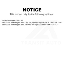 Load image into Gallery viewer, Front Wheel Bearing And Tie Rod End Kit For Volkswagen Jetta Golf City