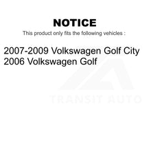 Load image into Gallery viewer, Front Wheel Bearing And Tie Rod End Kit For Volkswagen Golf City