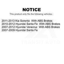 Charger l&#39;image dans la galerie, Front Wheel Bearing &amp; Tie Rod End Kit For Hyundai Santa Fe Kia Sorento Veracruz