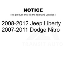 Charger l&#39;image dans la galerie, Front Wheel Bearing And Tie Rod End Kit For Jeep Liberty Dodge Nitro