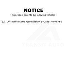 Load image into Gallery viewer, Front Wheel Bearing And Tie Rod End Kit For Nissan Altima