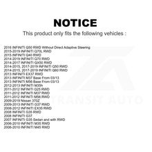 Load image into Gallery viewer, Front Wheel Bearing Tie Rod End Kit For INFINITI G37 Q50 G35 M35 Nissan 370Z Q60