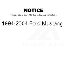 Load image into Gallery viewer, Front Hub Bearing Assembly And Link Kit For 1994-2004 Ford Mustang