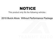 Load image into Gallery viewer, Front Hub Bearing Assembly Link Kit For Buick Allure Without Performance Package