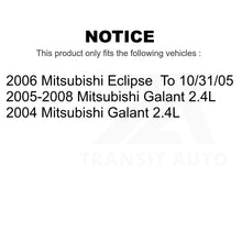 Load image into Gallery viewer, Front Hub Bearing Assembly And Link Kit For Mitsubishi Galant Eclipse