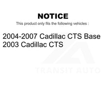 Load image into Gallery viewer, Front Hub Bearing Assembly And Link Kit For Cadillac CTS