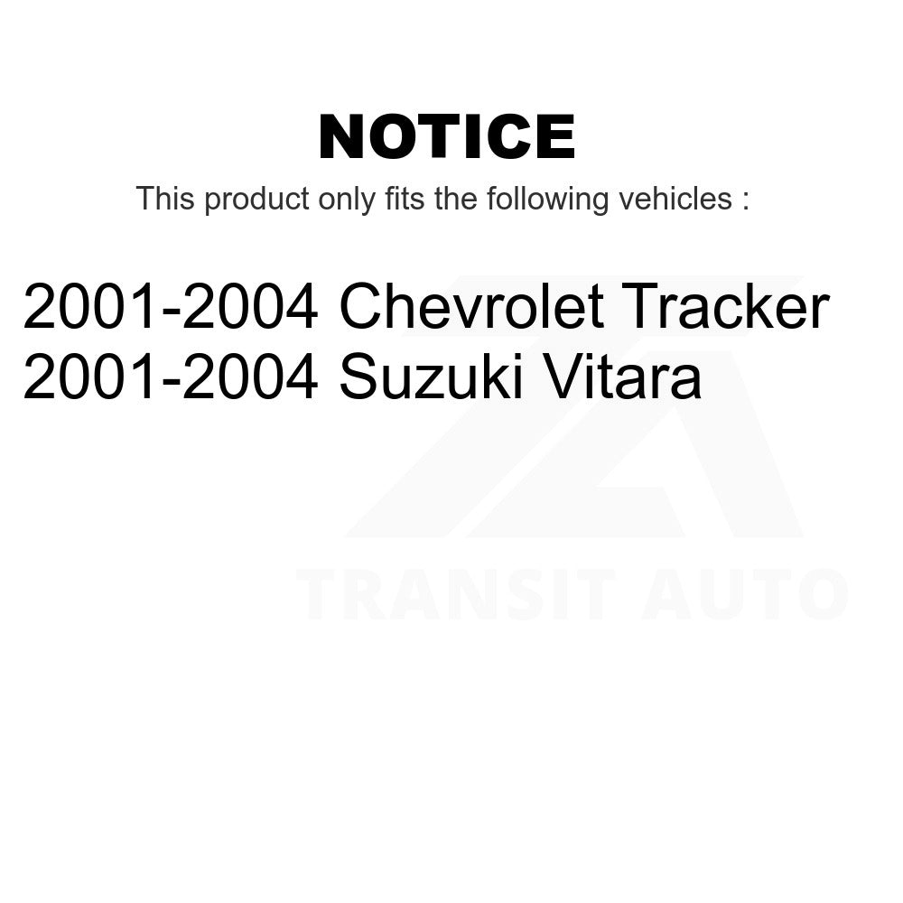 Front Hub Bearing Assembly And Link Kit For Chevrolet Tracker Suzuki Vitara