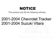 Charger l&#39;image dans la galerie, Front Hub Bearing Assembly And Link Kit For Chevrolet Tracker Suzuki Vitara