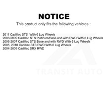 Load image into Gallery viewer, Front Hub Bearing Assembly And Link Kit For Cadillac SRX STS