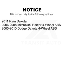 Load image into Gallery viewer, Front Hub Bearing Assembly And Link Kit For Dakota Dodge Mitsubishi Raider Ram