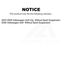 Load image into Gallery viewer, Front Hub Bearing Assembly And Link Kit For Volkswagen Golf City
