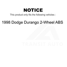 Load image into Gallery viewer, Front Hub Bearing Assembly And Link Kit For 1998 Dodge Durango 2-Wheel ABS