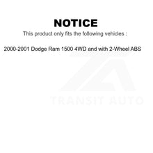 Charger l&#39;image dans la galerie, Front Hub Bearing Assembly And Link Kit For Dodge Ram 1500 4WD with 2-Wheel ABS