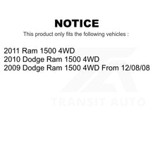 Charger l&#39;image dans la galerie, Front Hub Bearing Assembly And Link Kit For Dodge Ram 1500 4WD