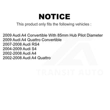 Load image into Gallery viewer, Front Hub Bearing Assembly And Link Kit For Audi A4 Quattro S4 RS4