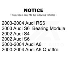 Load image into Gallery viewer, Front Hub Bearing Assembly And Link Kit For Audi A6 Quattro RS6 S4 S6