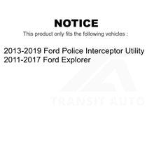 Load image into Gallery viewer, Front Hub Bearing Assembly Link Kit For Ford Explorer Police Interceptor Utility