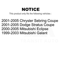 Load image into Gallery viewer, Front Hub Bearing Assembly Link Kit For Mitsubishi Chrysler Sebring Dodge Galant