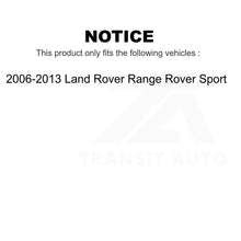 Load image into Gallery viewer, Front Hub Bearing Assembly And Link Kit For 2006-2013 Land Rover Range Sport