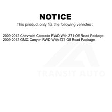 Load image into Gallery viewer, Front Hub Bearing Assembly And Link Kit For Chevrolet Colorado GMC Canyon RWD