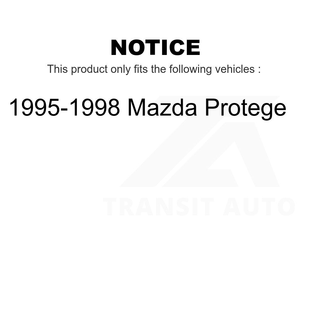 Front Wheel Bearing And Link Kit For 1995-1998 Mazda Protege