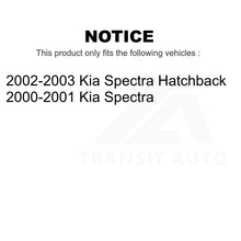 Load image into Gallery viewer, Front Wheel Bearing And Link Kit For Kia Spectra