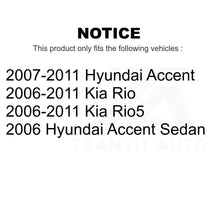 Load image into Gallery viewer, Front Wheel Bearing And Link Kit For Hyundai Accent Kia Rio Rio5