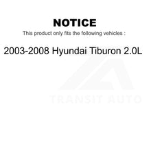 Load image into Gallery viewer, Front Wheel Bearing And Link Kit For 2003-2008 Hyundai Tiburon 2.0L