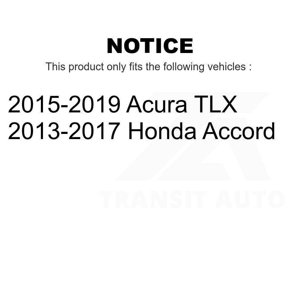 Front Wheel Bearing And Link Kit For Honda Accord Acura TLX