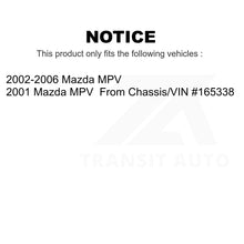 Load image into Gallery viewer, Front Wheel Bearing And Suspension Link Kit For Mazda MPV