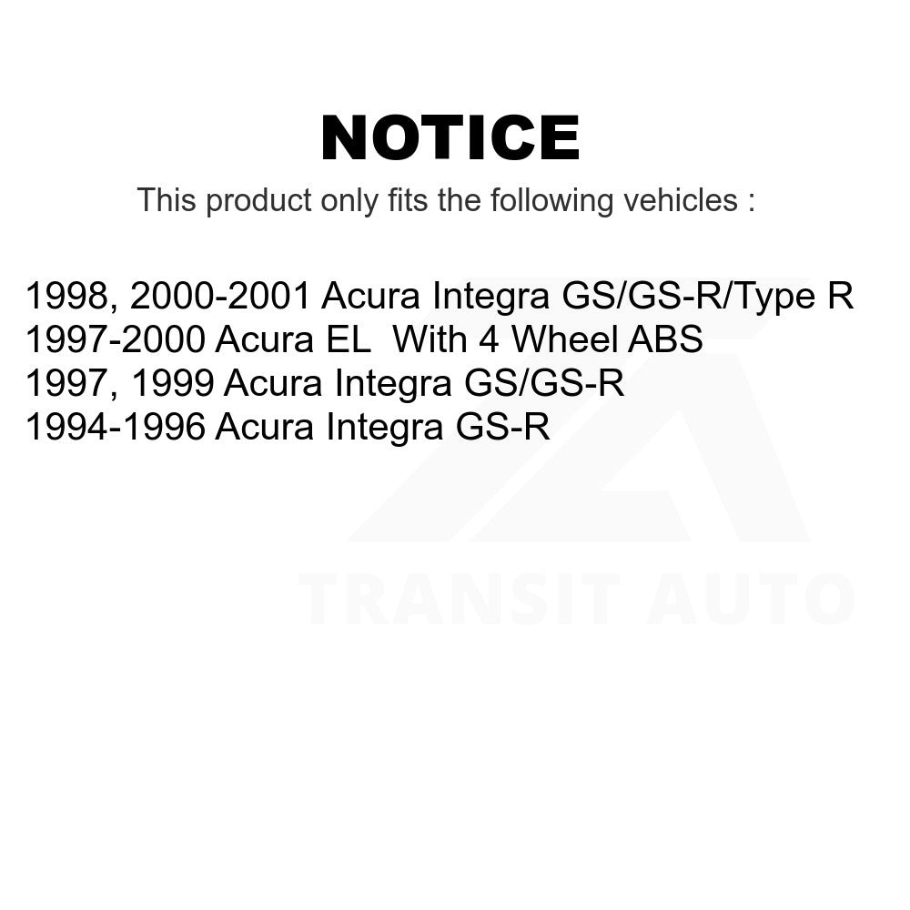 Front Wheel Bearing And Suspension Link Kit For Acura Integra EL